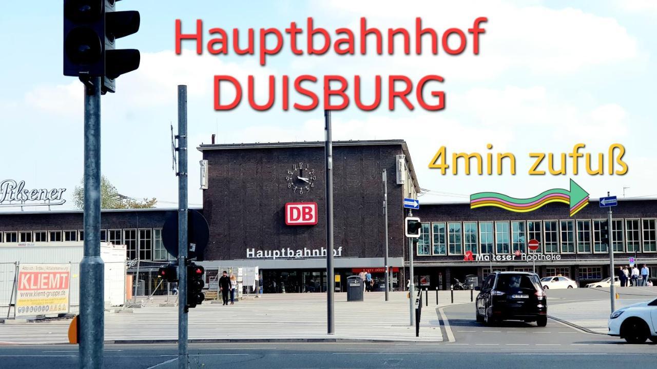 Elena Flat Lavendel Duisburg Zentrum Buitenkant foto